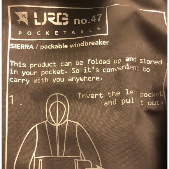 Men’s Sierra LRG Soft-Shell Windbreaker Rain Jacket - Picture 6 of 7